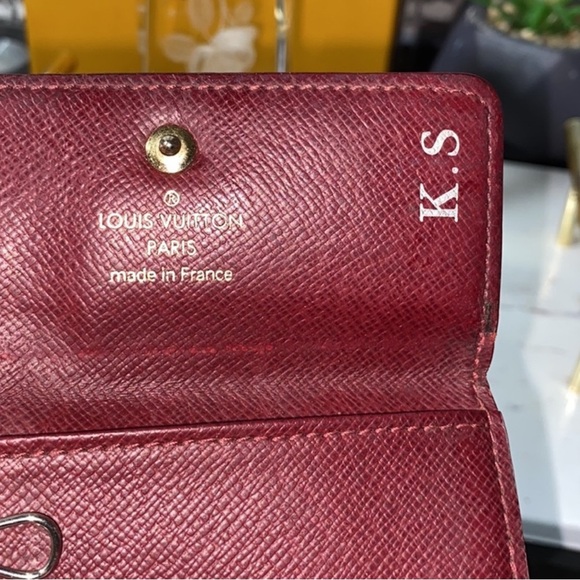 Louis Vuitton Damier Label Collection Multicle N63082 4 Key Case - Picture 7 of 10